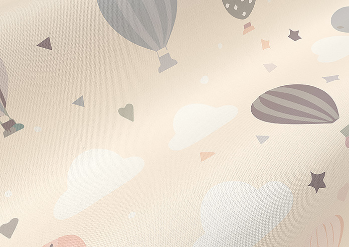 Balloon Festival, Soft Cream - Roman Blind - Image 4